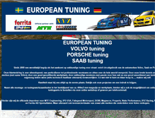 Tablet Screenshot of europeantuning.nl